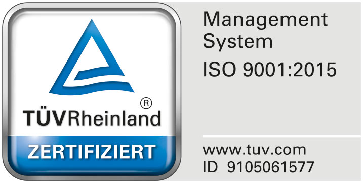 Unternehmen der Bodo Wascher Gruppe sind ISO9001-zertifiziert